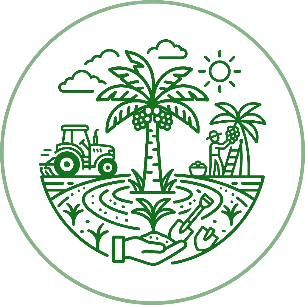 Firefly_I need green color vector icon for -Palm Farming- 190704